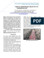 Review & Study Paper of Underground Cables For 11Kv Transmission Line