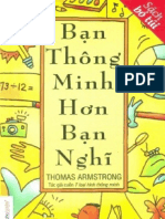 Ban Thong Minh Hon Ban Nghi Thomas Armstrong