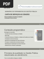 Apresentação Luiz Paulo Moraes - Carta de Serviços ao Cidadão