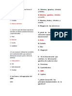 D. Todas Las Anteriores: B. Adenina, Guanina, Citosina y Uracilo