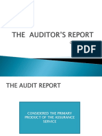 The New Auditor's Report