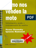 Noam Chomsky e Ignacio Ramonet Como Nos Venden La Moto