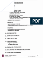 Manual Precios Unitarios PDF