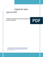 Como Preparar Un Examen Tipo Test PDF