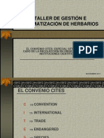 1. El Convenio CITES