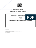 Specification For Plumbing Drainage Fire Fighting LPG and Electrical Works-1