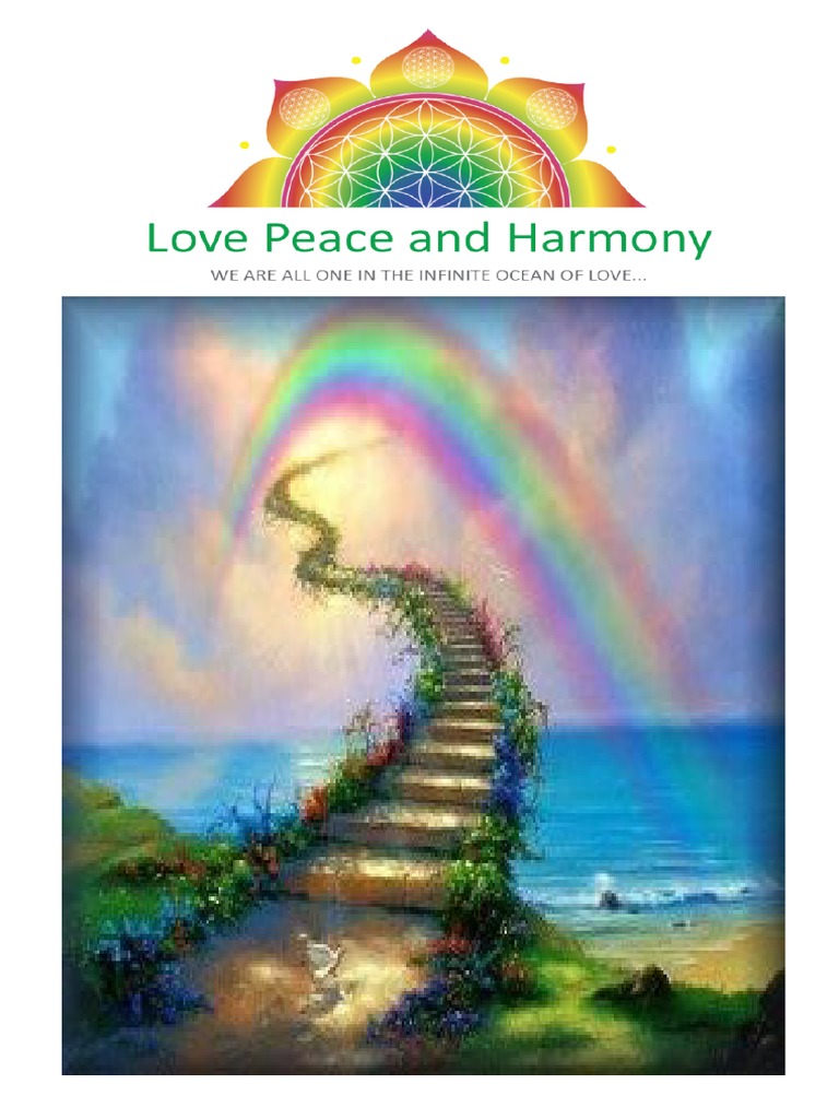 love peace and harmony journal
