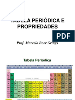 Tabela Periódica e Propriedades