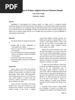 Download Identification of Proteus Vulgaris From an Unknown Sample by Praise Selah Dagoc SN38630127 doc pdf