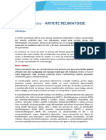 Reumatologia Resumo Artrite Reumatoide Telesaude Rs