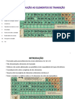 Introdução A Metais de Transição PDF