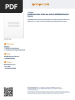 Introduction To The Design and Analysis of Building Electrical Systems