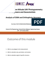 Analysis of DSM and Orthophoto (Module 9)