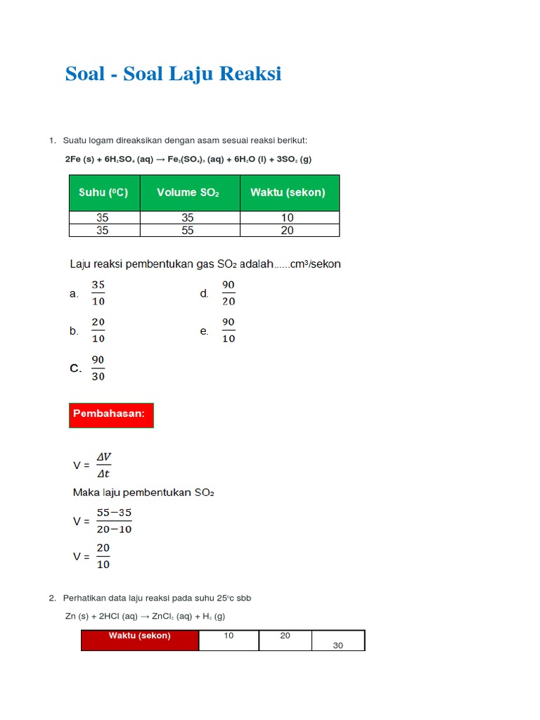 Contoh soal stoikiometri image