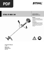 Manual Utilizare Motocoasa STIHL FS 360 C-M, 410 C-M,460 C-M, 490 C-M