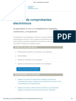 AFIP - Emision de Comprobantes Electronicos - 2018-08-03