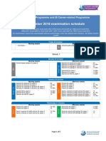 Dp Cp Exam Schedule November 2018 En