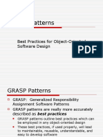 GRASP Patterns: Best Practices For Object-Oriented Software Design