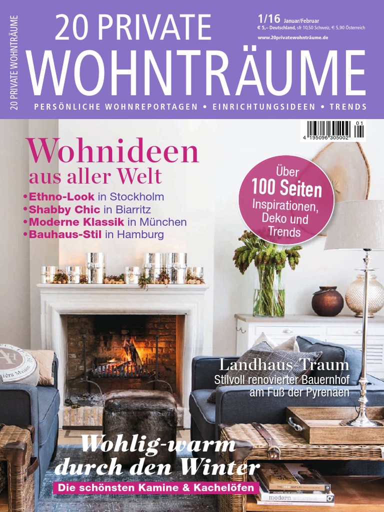 20 Private Wohnträume 01-2016 | PDF