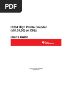 H264 Decoder C6678 UserGuide