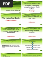 Earth and Life Chapter 1 L1