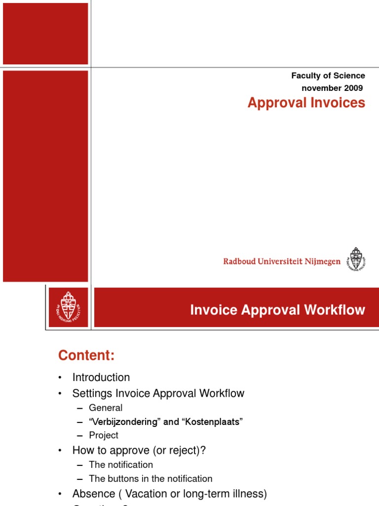 Invoice Approval Workflow Guide | PDF | Computing | Business