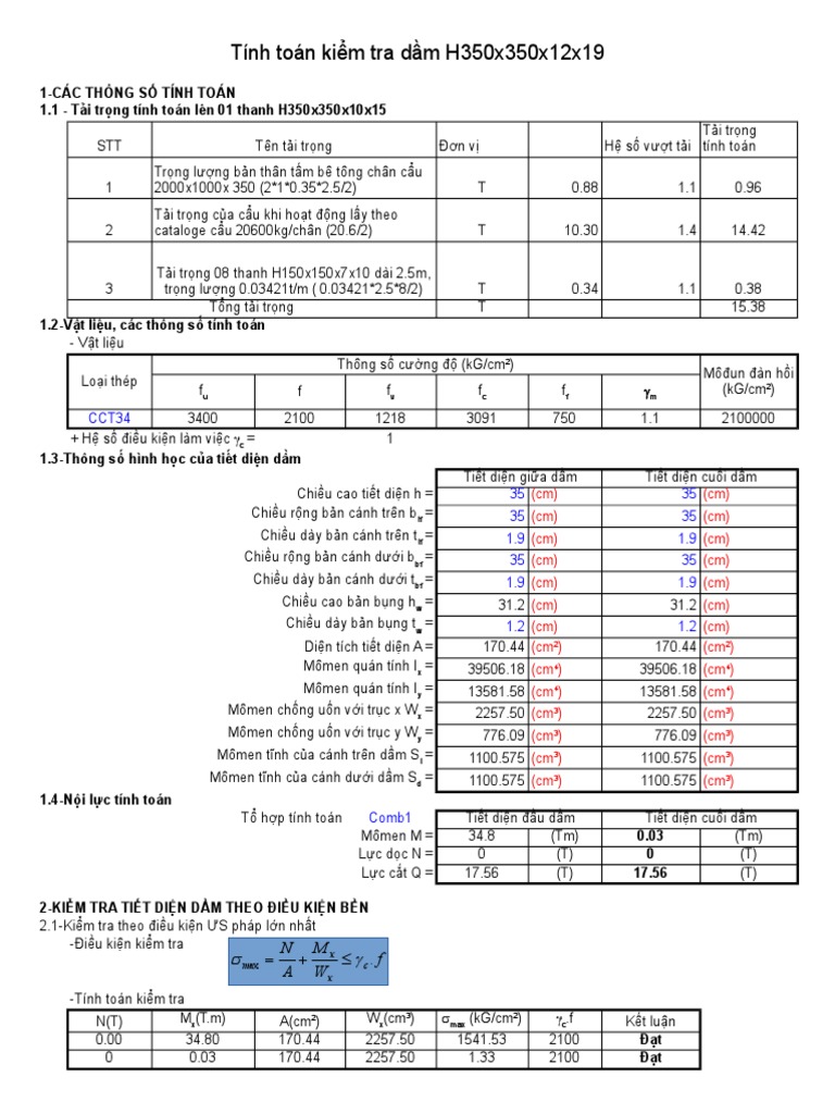 Dam Thep TCVN 5575-2012 | PDF