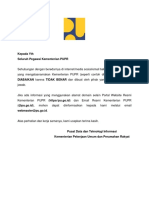 2018 - 04 - 10 - Peringatan Penipuan Atas Nama PUPR PDF