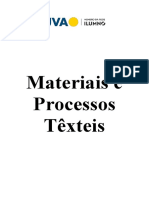 Materiais e Processos Têxteis