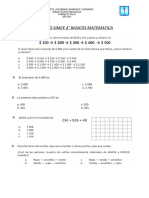 Ensayo Simce Matematica 4os