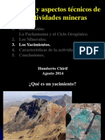 Yacimientos Minerales