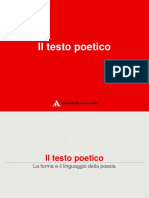 Testo Poetico Analisi