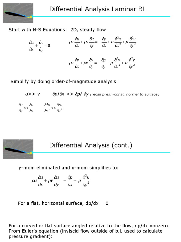 L8 Ch4 Boundary Layers | PDF | Boundary Layer | Fluid Dynamics