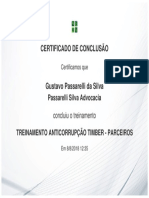 Certificado Dr. Gustavo