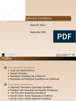 Optimality Conditions: Mar Ia M. Seron