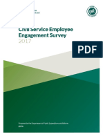 CS Employee Engagement Survey Report