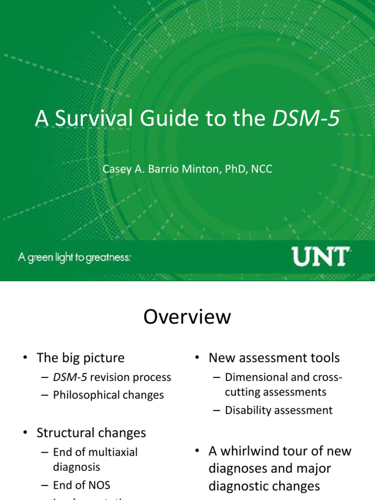 DSM-5 Survival Guide Formatted Final PDF | PDF | Diagnostic And ...