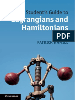 A Student S Guide To Lagrangians and Hamiltonians