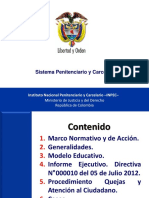 Informe Del Sistema Penitenciario y Carcelario