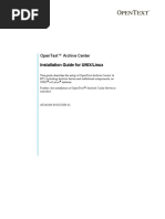 OpenText Archive Center 16 2 Installation Guide For UNIX Linux English AR160200 00 IGU en 02 PDF