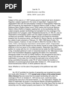 Case No. 79 Joselito Borromeo V Juan Mina GR No. 193747. June 5, 2013 Facts