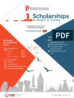 Türkiye Scholarships 2018