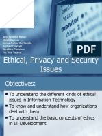 Report_chapter 12 Ethical, Privacy and Security Issues