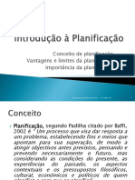 Introducao A Planificacao