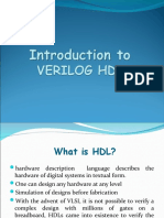 VERILOG HDL - Tutorial, PPT Format