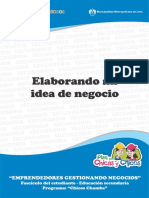 Elaborando Mi Idea de Negocio