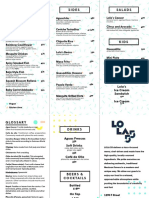 LOLA 55 Menu