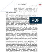 El Nino de La Pedagogia Antelo