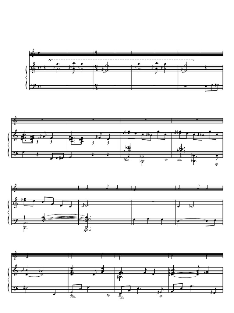 Silent Night, Sheet Music For Violin & Piano | PDF | Sheet Music