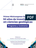 50 años de investigación geológica en Costa Rica